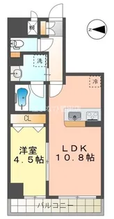 RESIDENCIA TOYOTA SAKURAMACHI【11階】の間取り
