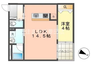 エテルナ山之手【1階】の間取り
