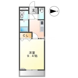 ヴィラ・シフォンⅡ【1階】の間取り