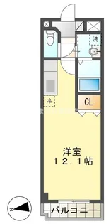 フィオーレ上丘【2階】の間取り