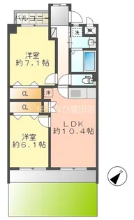 カーロ小坂【1階】の間取り