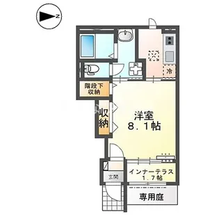 (仮称)みよし市打越町北屋敷新築アパート【1階】の間取り