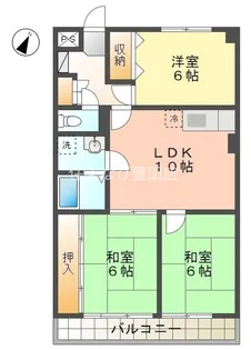 元町ヒルズ【4階】の間取り