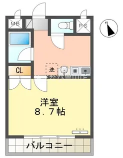すまいる美里【307号室】の間取り