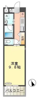 メゾン ド ビジェ【5階】の間取り