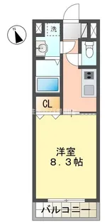 M's CALM【2階】の間取り