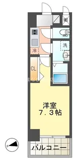 S-RESIDENCE豊田avanta(アヴァンタ)【503号室】の間取り