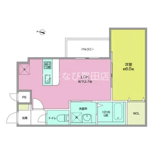 ベルコリーヌⅡ【1階】の間取り