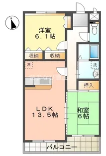 ハイムS.S【2階】の間取り