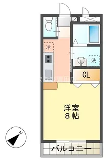 リバーサイド神ノ木【1階】の間取り