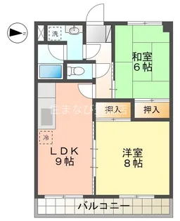 ノーブルライフムラマ【305号室】の間取り