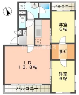 パステック浄水【1階】の間取り