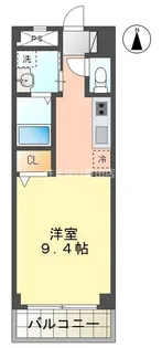 T-WEST【3階】の間取り