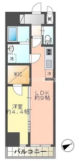 S-RESIDENCE豊田山之手alter(アルター)【202号室】の間取り