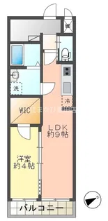 S-RESIDENCE豊田山之手alter(アルター)【204号室】の間取り