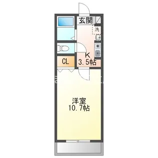 ロイヤルサルビア【3階】の間取り