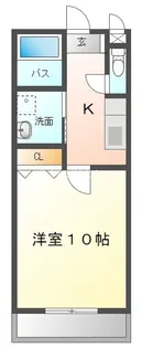 エストゥディオ【203号室】の間取り