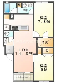 コンフォール横山【1階】の間取り