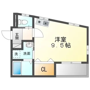 ラハトルク【2階】の間取り