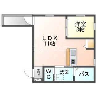 Sagittarius(サジタリウス)【1階】の間取り