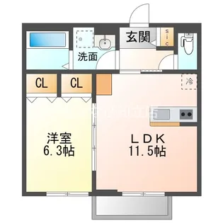 Noir【1階】の間取り