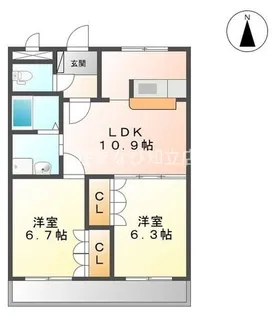 T スクエア【1階】の間取り