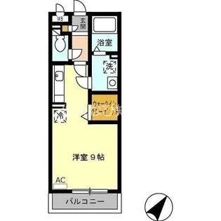パークハイム C棟【1階】の間取り