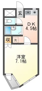 エスポ・アール【1階】の間取り