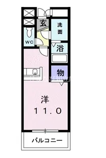 ヴィクトリー【2階】の間取り