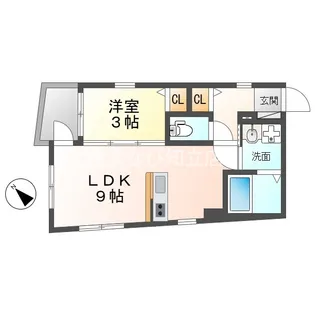 SELENITE刈谷【2階】の間取り