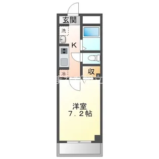 アンプルール フェール 刈谷市駅【2階】の間取り