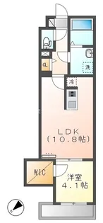 ジーメゾン知立宝ハリアス【2階】の間取り