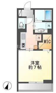 Croix Rousse(クロワルース)【2階】の間取り