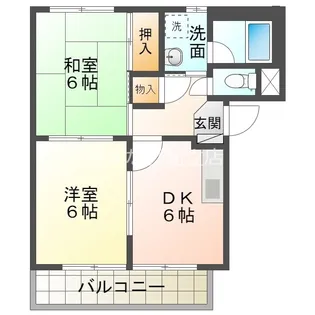 SurplusサンアイA【1階】の間取り