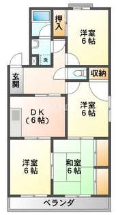 4DKの間取り画像