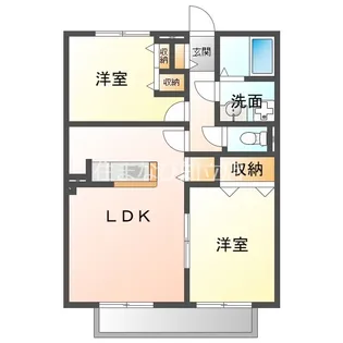 エーデルハイム碧海【2階】の間取り