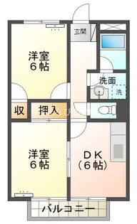 Surplusレスト高須 A【2階】の間取り