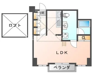 シャトーヨサミ【6階】の間取り