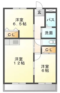 スマイリータウンⅠ【2階】の間取り