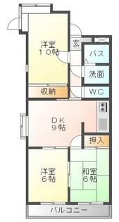 ペイサージュ28A【4階】の間取り