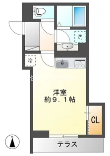 One's (ワンズ)【1階】の間取り