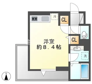 One's (ワンズ)【3階】の間取り