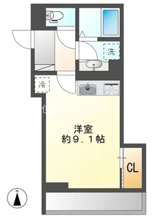 One's (ワンズ)【3階】の間取り
