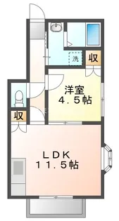 CASA SERENA【2階】の間取り
