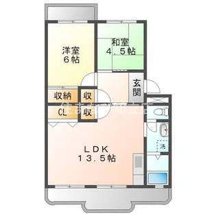 ハイツルミナス【3階】の間取り