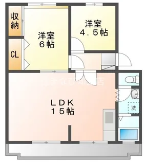 グリーンハイツ【C-1号室】の間取り