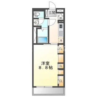 Raiz若松【3階】の間取り