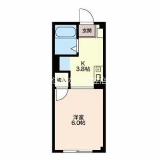 長篠ハイツB【1階】の間取り