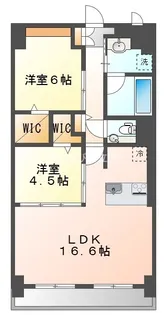 ベルアージュ【4階】の間取り