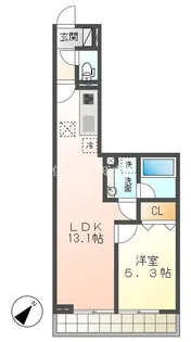 リアン【102号室】の間取り